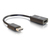 C2G 8in DisplayPort™ mannelijk naar HDMI® vrouwelijk passieve adapterconverter - 4K 30Hz
