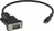 Vision TC-USBCSER/BL kabel równoległy Czarny RS-232 USB-C