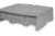 BakkerElkhuizen Q-Riser 90 Circular 76.2 cm (30") Grey Desk