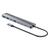 Manhattan USB-C dock/hub, poorten (7): USB-A (3×) en USB-C (4×), met Power Delivery (PD) 100 W - vereist een externe USB-C-lader (niet inbegrepen). USB-gevoed (geen externe voed...