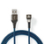 Nedis GCTB60600BK20 USB-kabel 2 m USB 3.2 Gen 1 (3.1 Gen 1) USB A USB C Zwart, Blauw