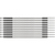 Brady SCN-05-8 kábeljelölő Fekete, Fehér Nejlon 300 dB
