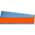 Brady TMM-COL-OR-PK etiqueta autoadhesiva Rectángulo Permanente Naranja 2700 pieza(s)