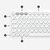Logitech K380 for Mac Multi-Device Bluetooth Keyboard klawiatura QWERTZ Swiss Biały