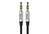 Baseus CAM30CS1 kabel audio 1,5 m 3.5mm Czarny, Srebrny