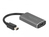 DeLOCK 63200 câble vidéo et adaptateur 0,2 m Mini DisplayPort HDMI Type A (Standard) Gris