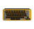 Logitech POP Keys Wireless Mechanical Keyboard With Emoji Keys klawiatura RF Wireless + Bluetooth QWERTY Skandynawia Czarny, Szary, Żółty