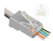 Microconnect KON512-50EZ cavo di collegamento RJ45 Argento