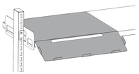 Tastaturablage zum einhängen an Ablageboden T=400mm für ERGO-Packtische/Arbeitstische
