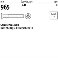 DIN 965 4.8 M 8 x 16 -H VE=S