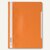 Durable Schnellhefter DIN A4, PP, transparentes Deckblatt, orange