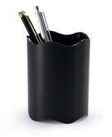 Durable TREND Pen Pot Pencil Holder Desk Tidy Organiser Cup | Black