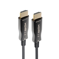 Actieve HDMI 2.0 Kabel - 4K 60Hz - Verguld - 10 meter - Zwart