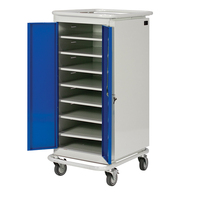 Laptop Charging Trolley - 8 Tier - Ultramarine Blue