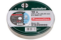 Metabo 616359000 10 Trennsch.-SP 125x1,0x22,23 mm