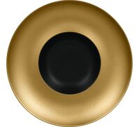 RAK Gourmetteller tief 290 mm black-gold