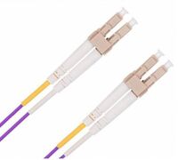 3 Metre OM4 50/125 Multimode , LC-LC Fibre Patch Lead - ,
