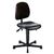 Industrial swivel chair, polyurethane upholstery, gas lift height adjustment