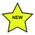 NEW STAR mágneses szimbólum