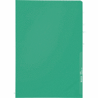 Sichthüllen A4 0,13mm genarbt grün
