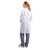 Whites Unisex Lab Coat in White - Polycotton Long Sleeve with Pockets - M