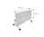 MESA ABATIBLE LATERAL REGULABLE 160X60 CM HAYA MOBEDUC 500102.16B18