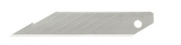 Normalansicht - Ecobra Cutter-Ersatzklingen, 18 mm, 30°, Profi Qualität, Etui mit 10 Ersatzklingen, Klinge 87 x 18 x 0,5 mm