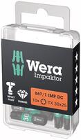 Bit Impaktor 1/4" DIN 3126 C63 TORX T30x25mm 10szt. Wera