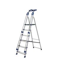 Professional platform steps with handrails - EN131-2 Professional