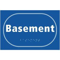 Basement sign