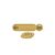 27mm Traffolyte valve marking tags - Bronze Effect (301 to 325)