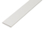 Flachstange, PVC weiß, LxBxS 2600 x 20 x 2 mm