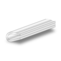 Sujetapapeles 15x6-1m PVC Blanco