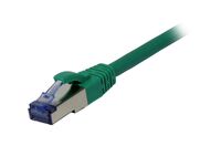 Patchkabel RJ45, CAT6A 500Mhz,20m, grün, S-STP(S/FTP), AWG26, LSZH, Synergy 21