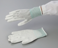 ESD Handschuhe ASPURE antistatisch grau Nylon | Größe: M