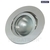 Einbauring DECOCLIC, rund, IP20, Einbau-Ø 6.8cm, 230V / 12V, schwenkbar, inkl. GU10- / GU5.3-Fassung, Aluminium silber