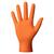 Ideall® Grip Orange L - Size Large, Ideall® Grip Orange Diamond Texture Nitrile Disposable Gloves - AQL 1.5 (8.6g) - 1 Carton (500 gloves) = 10 Inner Boxes (50 gloves)