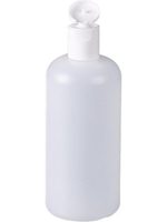 500ml Round bottles HDPE with snap closure PP