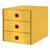 Irattartó LEITZ Cosy Click&Store 3-fiókos meleg sárga