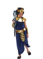 Disfraz de Faraona azul para niña 6-7A