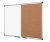 Bi-Office Combination Board Maya, Cork/Dry Wipe, Aluminium Frame, 80 x 60 cm Right View