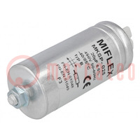 Capacitor: for discharge lamp; 20uF; 450VAC; ±5%; Ø40x88mm