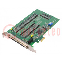 Isolated digital I/O card; 5÷40VDC; SCSI 100pin; 430mA; 0÷60°C
