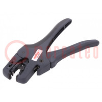 Stripping tool; 0.05÷10mm2; Wire: round,multi-core; V shaped
