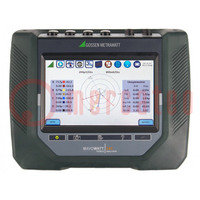 Mesureur: analyseurs de la qualité du courant; LCD 7"; 4GB