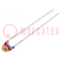 NTC thermistor; 6,8kΩ; THT; 3977K; -40÷125°C; 500mW