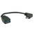 ROLINE USB 3.2 Gen 1 Kabel Typ C - Typ A, ST/BU, OTG, schwarz, 0,15 m