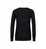 Damen V-Pullover Merino Wool #134 Gr. S schwarz