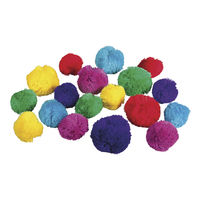 Produktfoto: Garn Pompons Set Ethno Mix , 3,8+5cm ø