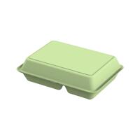 Artikelbild Meal box "ToGo" XL, 3 sections, gregarious green